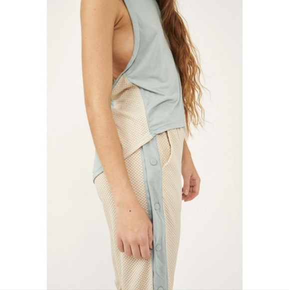 Free People Nothing But Net Set NWT S Blue - Picture 4 of 9